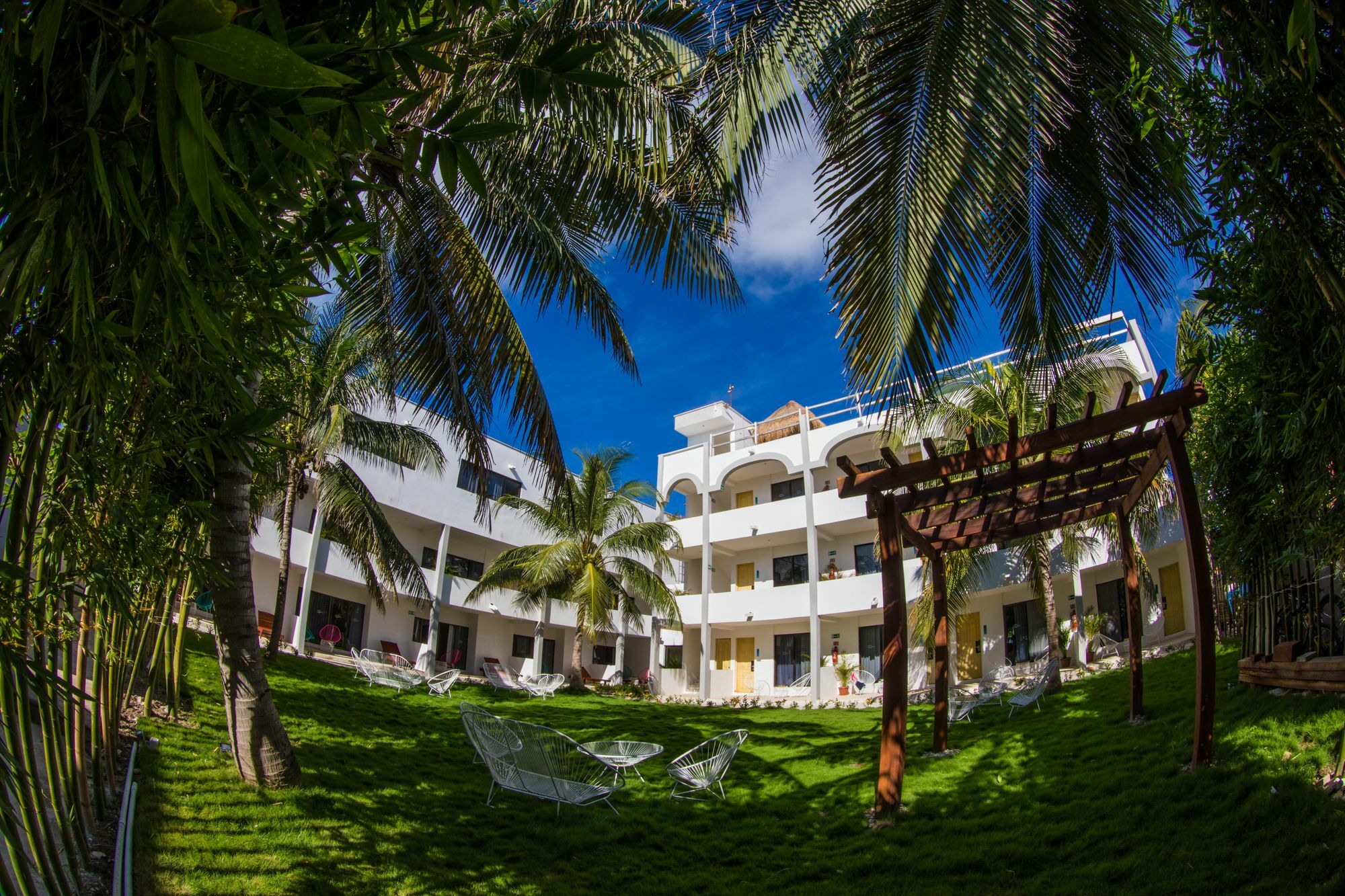 Hotel Ojo De Agua Puerto Morelos Esterno foto